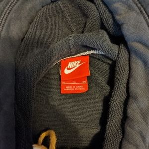 black Nike hoodie